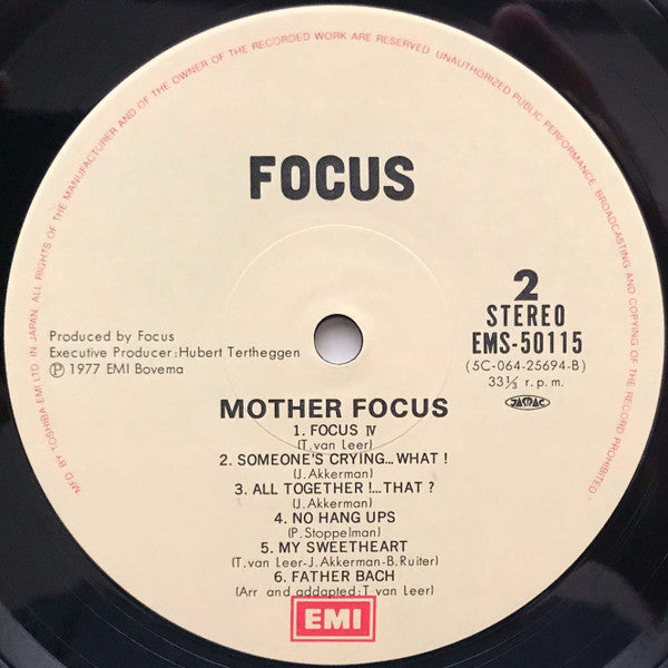 Focus (2) - Mother Focus (Vinyl, LP, Album, Reissue)