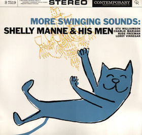 Shelly Manne & His Men - More Swinging Sounds (Vinyl, LP, Album, Reissue, Remastered, Stereo) Very Good Plus (VG+) / Very Good Plus (VG+)
