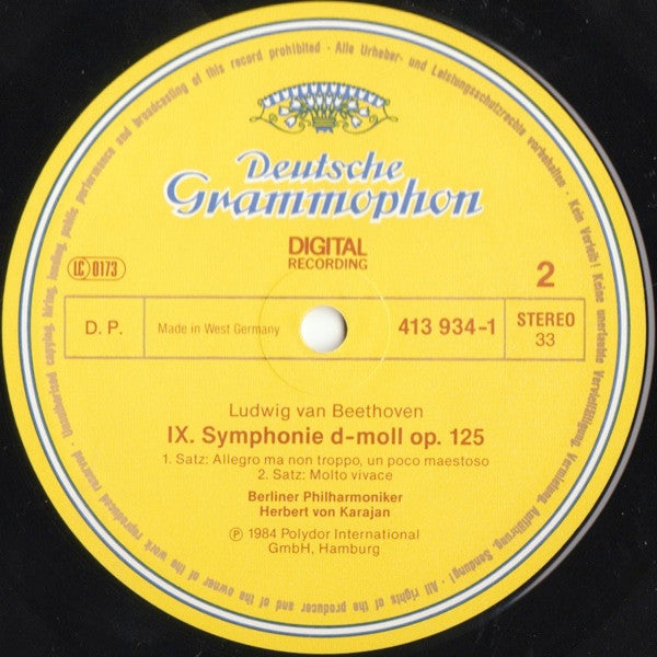 Ludwig Van Beethoven - Symphonien 5 & 9 (2xVinyl, Box Set, LP) Near Mint (NM or M-) / Near Mint (NM or M-)