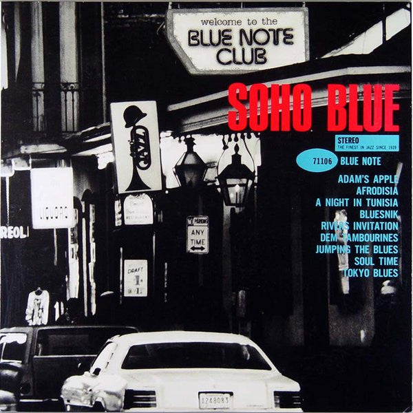 Various - Soho Blue - Welcome To The Blue Note Club (Vinyl, LP, Compilation, Stereo, Mono) Very Good Plus (VG+) / Very Good Plus (VG+)