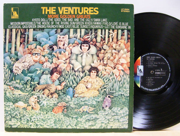 The Ventures - More Golden Greats (Vinyl, LP, Compilation, Stereo) Very Good Plus (VG+) / Very Good Plus (VG+)