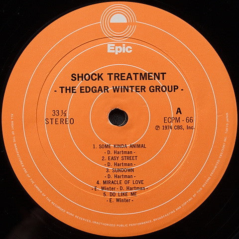 The Edgar Winter Group - Shock Treatment (Vinyl, LP, Album)