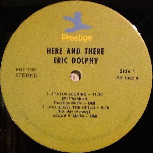 Eric Dolphy - Here And There (Vinyl, LP, Album, Remastered, Reissue)