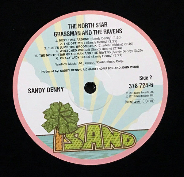 Sandy Denny - The North Star Grassman And The Ravens (Vinyl, LP, Album, Reissue) Very Good Plus (VG+) / Near Mint (NM or M-)