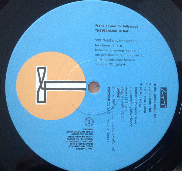 Frankie Goes To Hollywood - Welcome To The Pleasuredome (2xVinyl, LP, Album) Very Good Plus (VG+) / Very Good (VG)