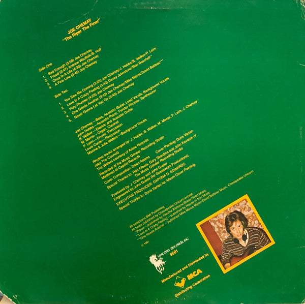 The Joe Chemay Band - The Riper The Finer (Vinyl, LP, Album) Very Good (VG) / Good Plus (G+)