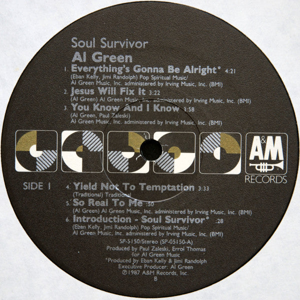 Al Green - Soul Survivor (Vinyl, LP, Album) Very Good (VG) / Very Good (VG)