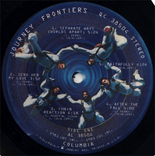 Journey - Frontiers (Vinyl, LP, Album, Stereo) Good Plus (G+) / Very Good (VG)