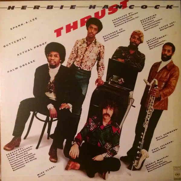 Herbie Hancock - Thrust (Vinyl, LP, Album) Very Good Plus (VG+) / Very Good Plus (VG+)