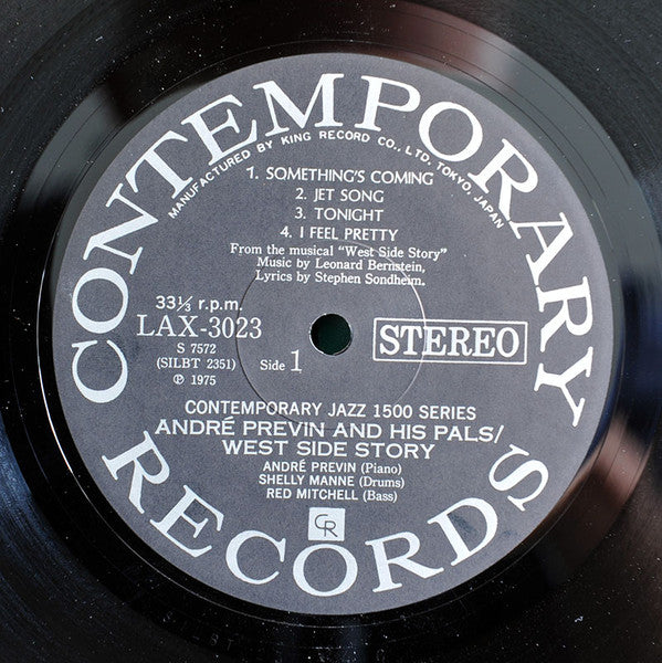 André Previn & His Pals - West Side Story (Vinyl, LP, Album, Reissue) Near Mint (NM or M-) / Very Good Plus (VG+)