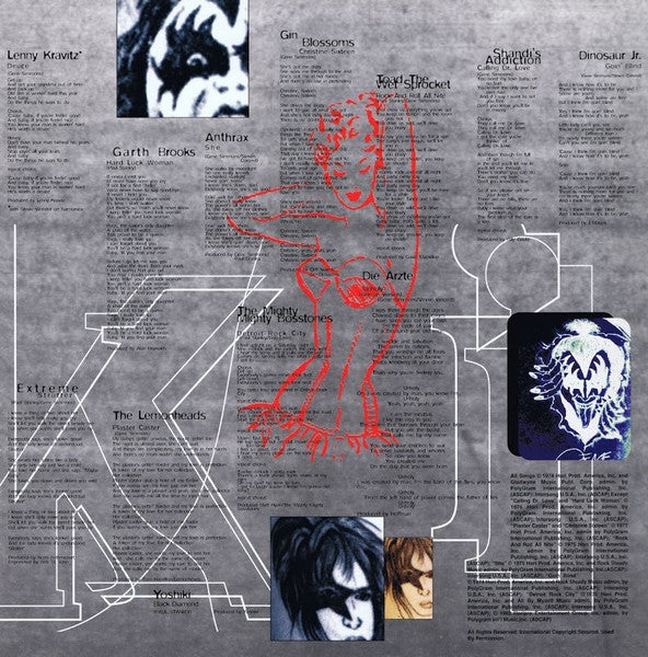 Various - Kiss My Ass: Classic Kiss Regrooved (Vinyl, LP, Compilation, Limited Edition) Near Mint (NM or M-) / Very Good Plus (VG+)