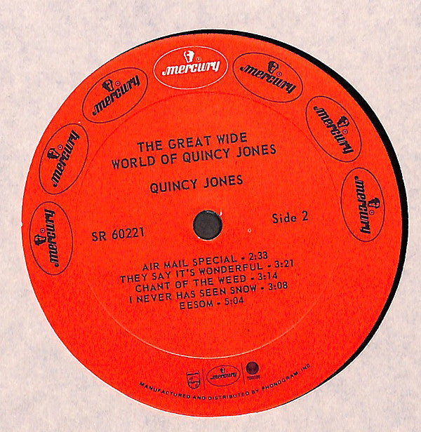 Quincy Jones - The Great Wide World Of Quincy Jones (Vinyl, LP, Alb...