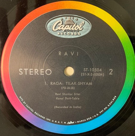 Ravi Shankar - Ravi (Vinyl, LP, Stereo) Very Good (VG) / Very Good (VG)