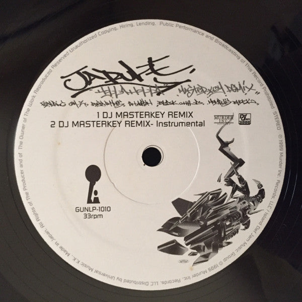 Ja Rule - Holla Holla (DJ Masterkey Remix) (Vinyl, 12", 33 ⅓ RPM) Very Good Plus (VG+) / Very Good Plus (VG+)