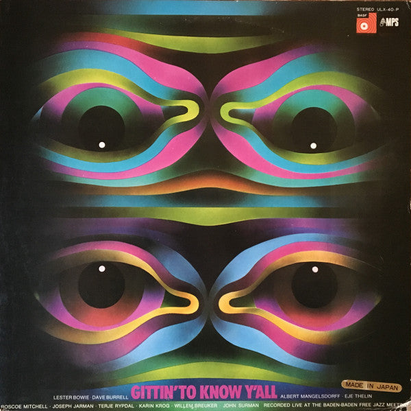 Various - Gittin' To Know Y'All (Vinyl, LP, Album, Reissue) Very Good Plus (VG+) / Very Good Plus (VG+)