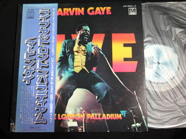 Marvin Gaye - Live At The London Palladium (Vinyl, LP, Album, Stereo)
