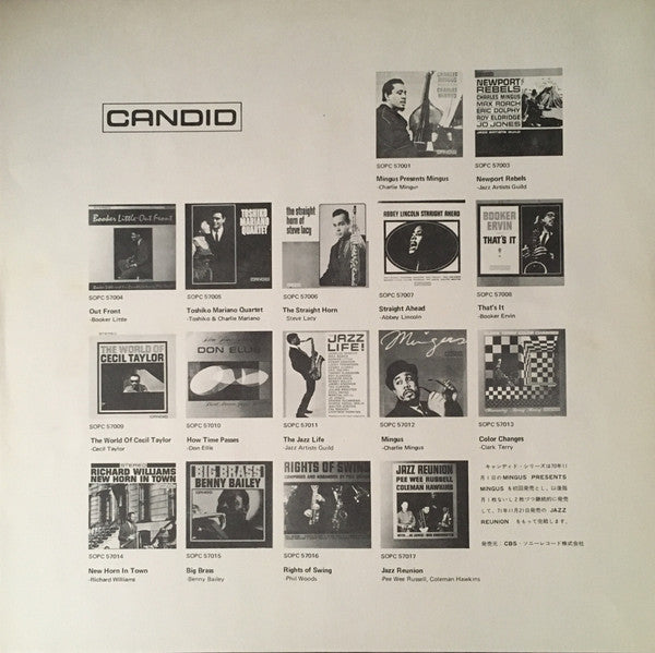 Cecil Taylor - The World Of Cecil Taylor (Vinyl, LP, Album, Reissue...
