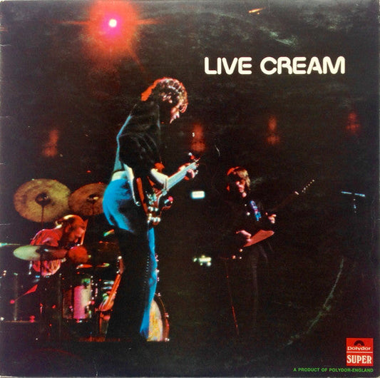 Cream (2) - Live Cream (Vinyl, LP, Album) Good Plus (G+) / Good Plus (G+)