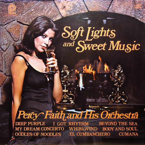 Percy Faith & His Orchestra - Soft Lights And Sweet Music (Vinyl, LP, Album, Reissue) Near Mint (NM or M-) / Very Good Plus (VG+)