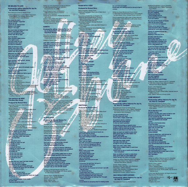 Jeffrey Osborne - Emotional (Vinyl, LP, Album, Stereo) Very Good Plus (VG+) / Very Good (VG)