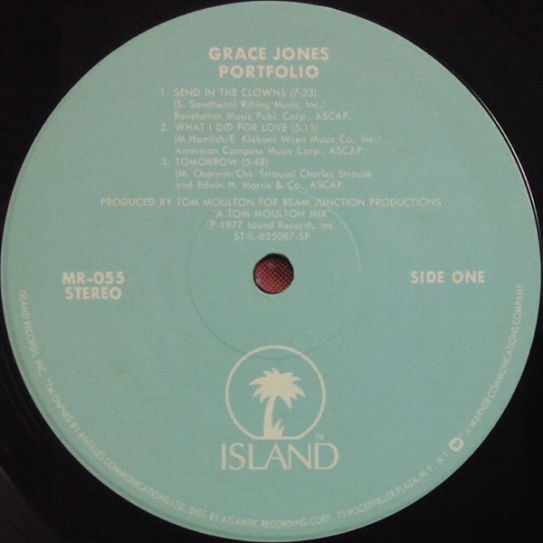 Grace Jones - Portfolio (Vinyl, LP, Album, Partially Mixed, Reissue) Very Good (VG) / Very Good (VG)