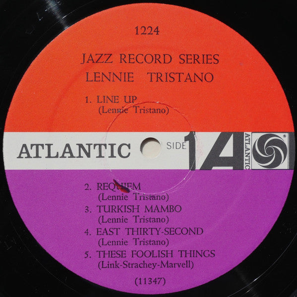 Lennie Tristano - Lennie Tristano (Vinyl, LP, Album, Mono, Repress)