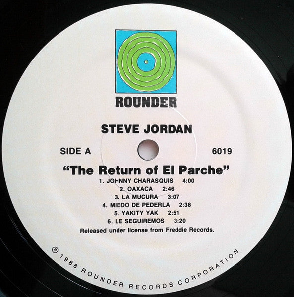 Esteban Jordan - The Return Of El Parche (Vinyl, LP, Compilation) Very Good (VG) / Good Plus (G+)
