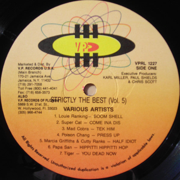 Various - Strictly The Best 5 (Vinyl, LP, Compilation) Very Good (VG) / Very Good Plus (VG+)