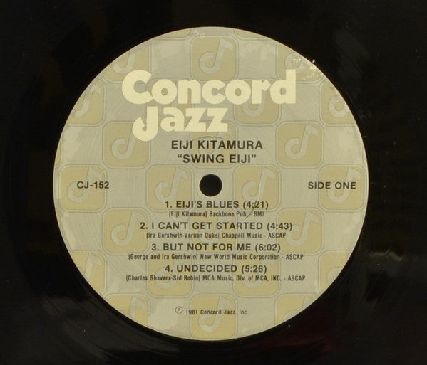 Eiji Kitamura - Swing Eiji (Vinyl, LP, Album) Good Plus (G+) / Very Good Plus (VG+)
