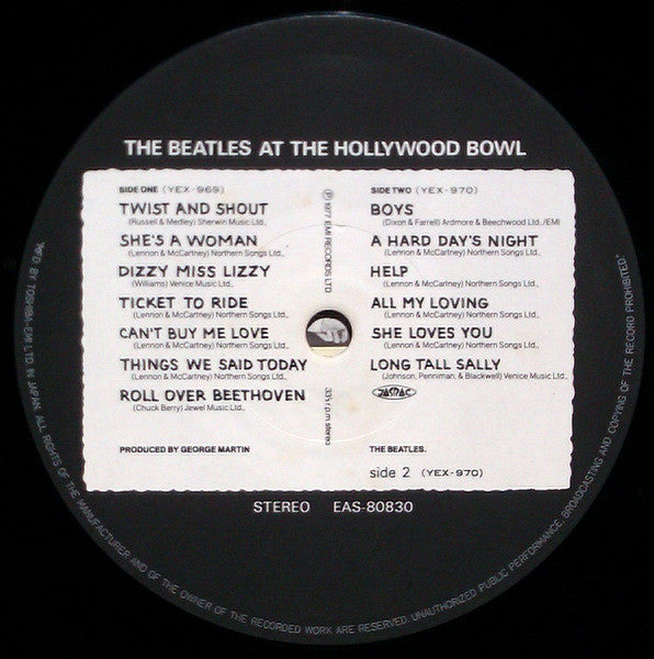 The Beatles - The Beatles At The Hollywood Bowl = ザ・ビートルズ・スーパー・ライヴ!...