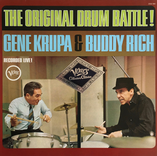 Gene Krupa - The Original Drum Battle! (Vinyl, LP, Album, Reissue, Stereo) Very Good (VG) / Very Good (VG)