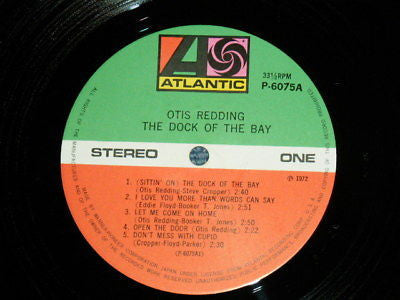 Otis Redding - The Dock Of The Bay (Vinyl, LP, Album, Reissue, Stereo)