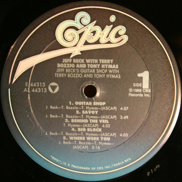 Jeff Beck - Jeff Beck's Guitar Shop (Vinyl, LP, Album)