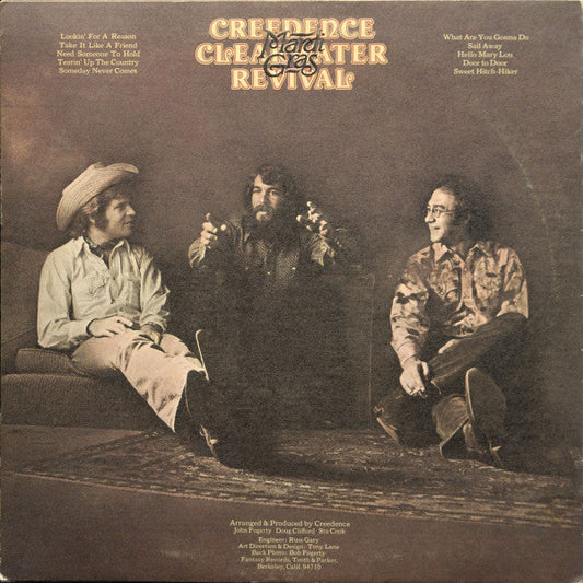 Creedence Clearwater Revival - Mardi Gras (Vinyl, LP, Album, Stereo) Very Good Plus (VG+) / Very Good (VG)