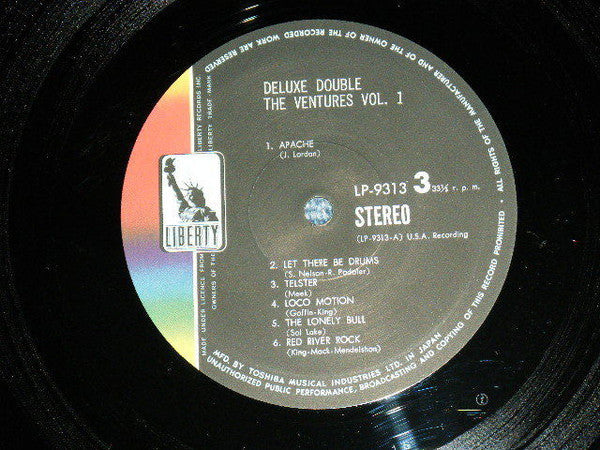The Ventures - The Ventures Vol. 1 (2xVinyl, LP, Compilation, Stereo) Very Good Plus (VG+) / Very Good (VG)