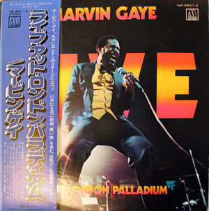 Marvin Gaye - Live At The London Palladium (Vinyl, LP, Album, Stereo)
