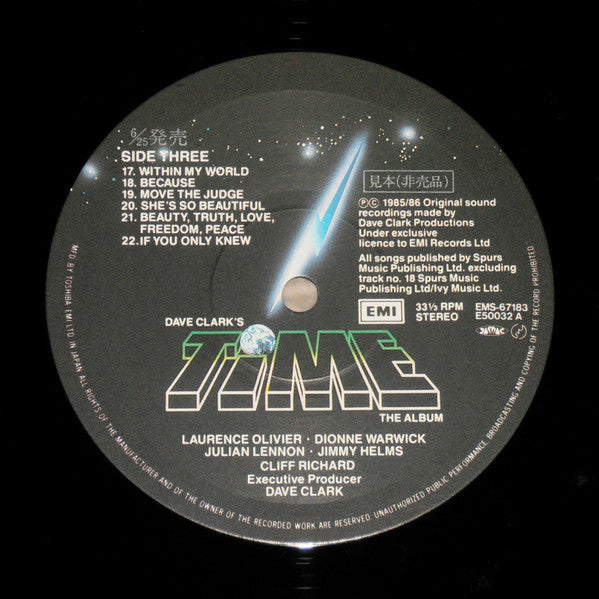 Dave Clark - Time (The Album) (2xVinyl, LP, Album, Promo) Very Good Plus (VG+) / Very Good (VG)