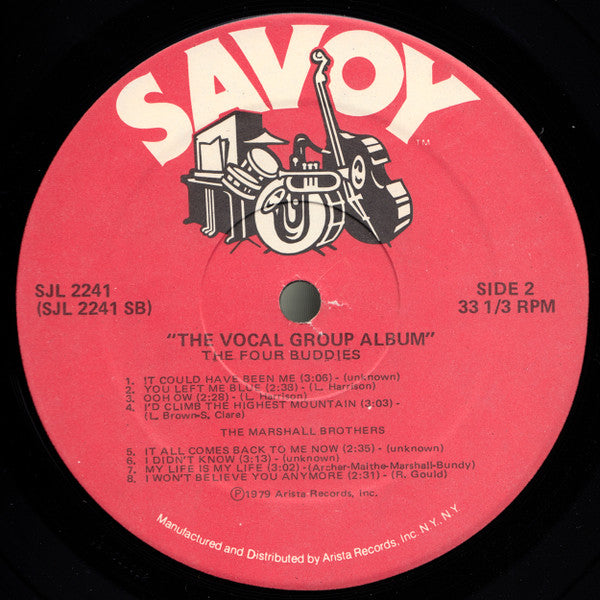 Various - The Vocal Group Album (2xVinyl, LP, Album, Compilation) Very Good (VG) / Very Good (VG)