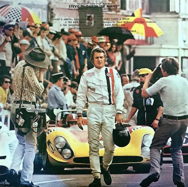 Michel Legrand - 栄光のル・マン = Le Mans (Vinyl, LP, Album, Stereo)