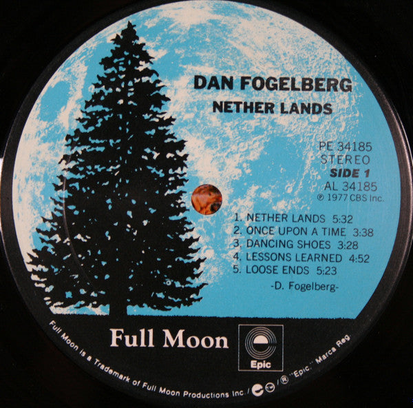 Dan Fogelberg - Nether Lands (Vinyl, LP, Album, Stereo) Very Good (VG) / Very Good Plus (VG+)