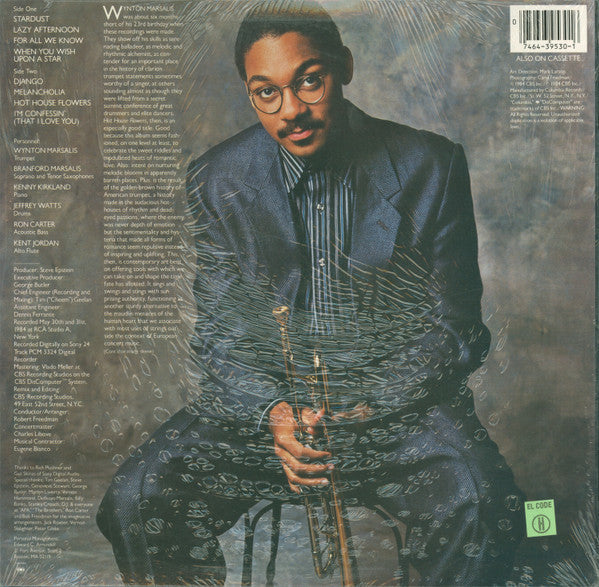 Wynton Marsalis - Hot House Flowers (Vinyl, LP, Album)