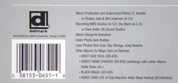 Magic Sam - The Magic Sam Legacy (Vinyl, LP, Album, Stereo) Very Good Plus (VG+) / Very Good Plus (VG+)