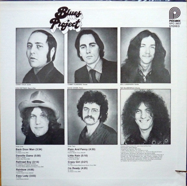 The Blues Project - Blues Project (Vinyl, LP, Album, Reissue) Very Good (VG) / Good Plus (G+)