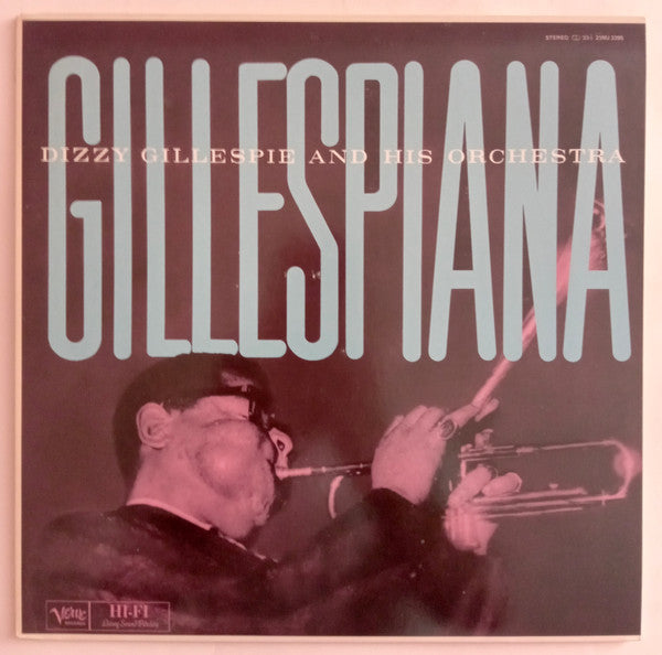 Dizzy Gillespie And His Orchestra - Gillespiana (Vinyl, LP, Album, Reissue, Stereo) Very Good Plus (VG+) / Very Good Plus (VG+)