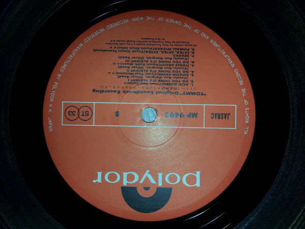 Various - Tommy (Original Soundtrack Recording) (Vinyl, LP, Album)