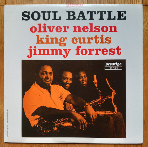 Oliver Nelson - Soul Battle (Vinyl, LP, Album, Reissue) Near Mint (NM or M-) / Very Good (VG)