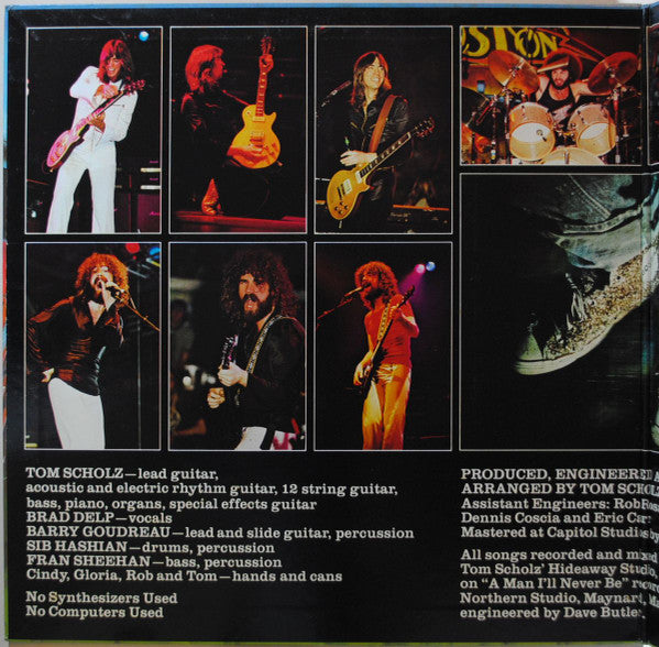 Boston - Don't Look Back (Vinyl, LP, Album, Stereo)