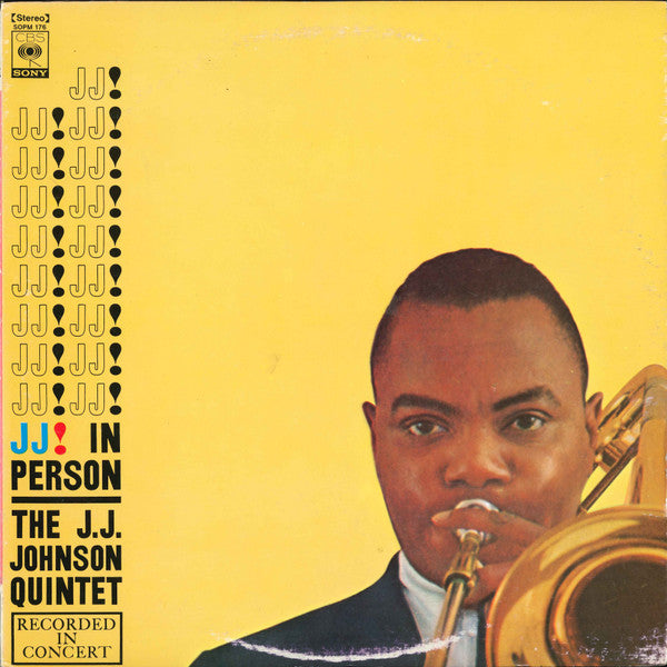 The JJ Johnson Quintet - JJ In Person! (Vinyl, LP, Album, Reissue, Stereo) Near Mint (NM or M-) / Very Good (VG)