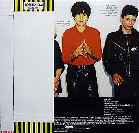 Blondie - Plastic Letters (Vinyl, LP, Album, Stereo)