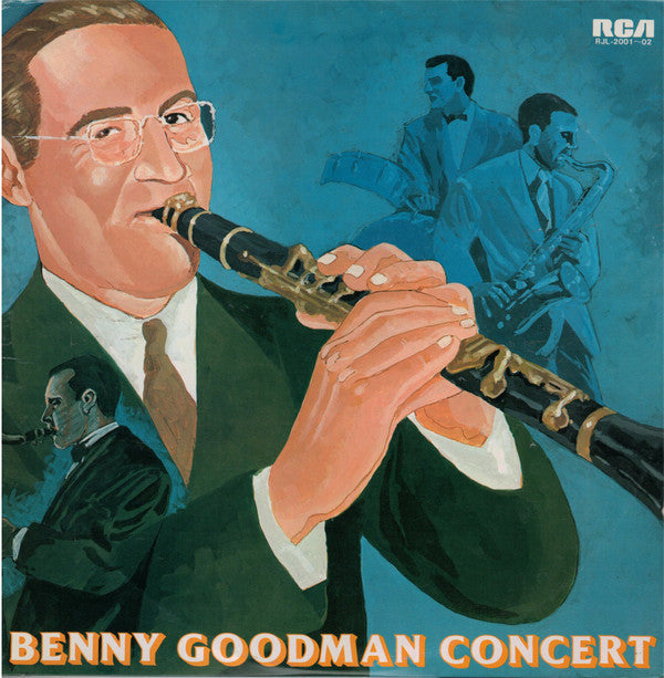 Benny Goodman And His Orchestra - Benny Goodman Concert (2xVinyl, LP, Compilation, Reissue, Stereo) Very Good (VG) / Very Good (VG)